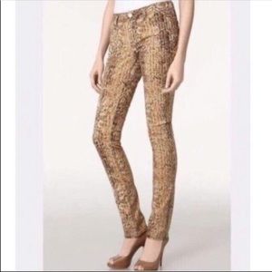 Tory Burch Snakeskin Python pants size 24